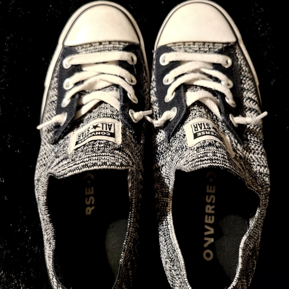 Converse slip on shoes, size 8